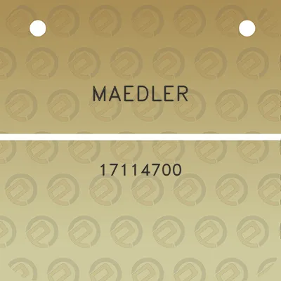 maedler-17114700