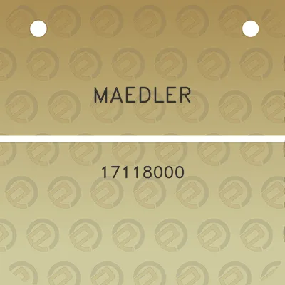 maedler-17118000