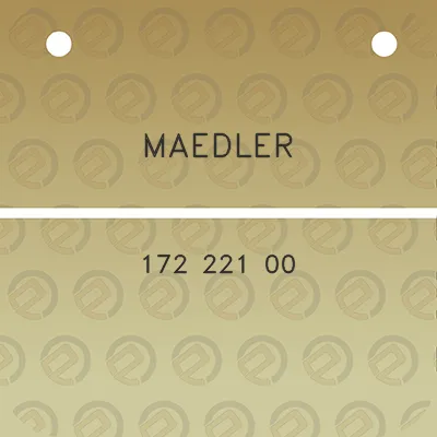 maedler-172-221-00