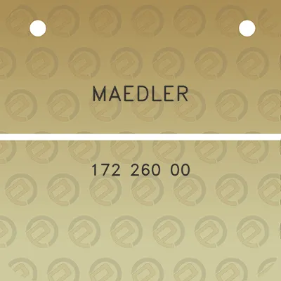 maedler-172-260-00