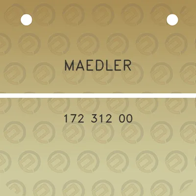 maedler-172-312-00