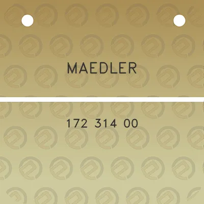 maedler-172-314-00