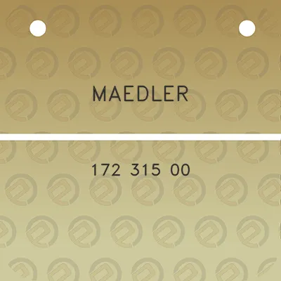 maedler-172-315-00