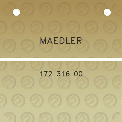 maedler-172-316-00