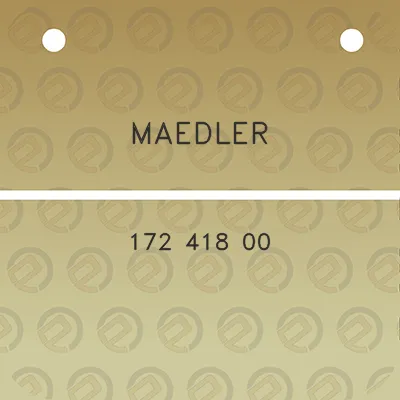 maedler-172-418-00