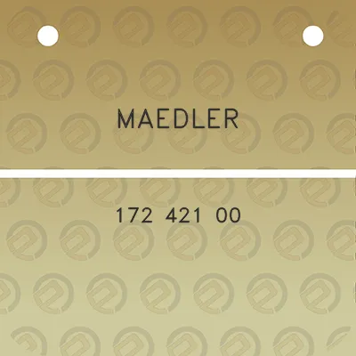 maedler-172-421-00