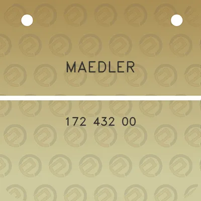 maedler-172-432-00