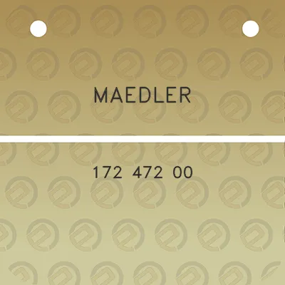 maedler-172-472-00