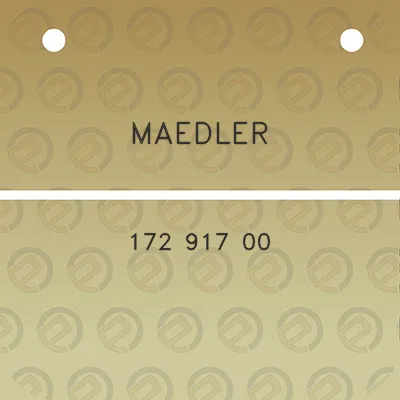 maedler-172-917-00