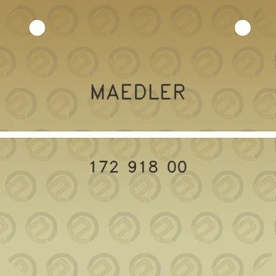 maedler-172-918-00