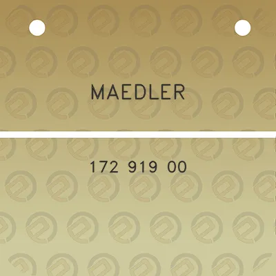 maedler-172-919-00