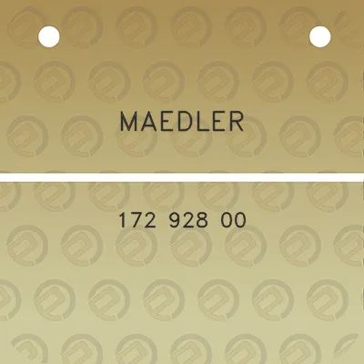 maedler-172-928-00