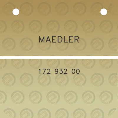 maedler-172-932-00