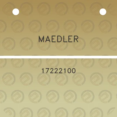 maedler-17222100