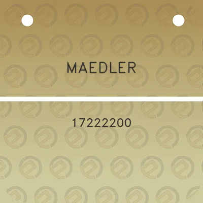 maedler-17222200