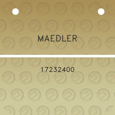 maedler-17232400