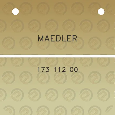 maedler-173-112-00