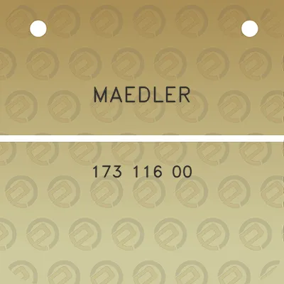 maedler-173-116-00