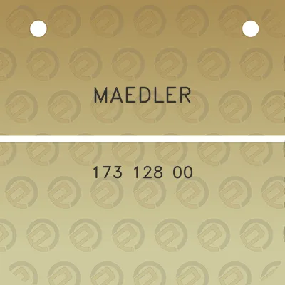 maedler-173-128-00