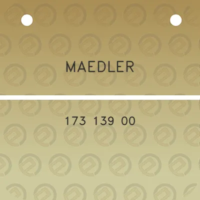 maedler-173-139-00