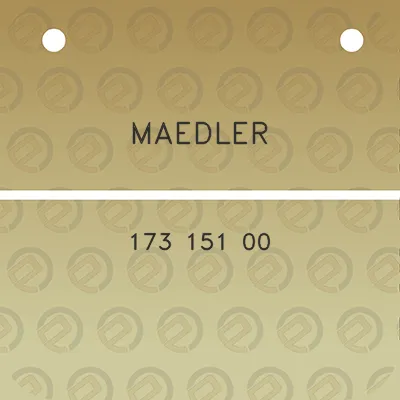 maedler-173-151-00