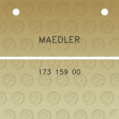 maedler-173-159-00