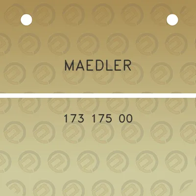 maedler-173-175-00