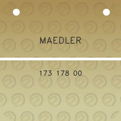 maedler-173-178-00