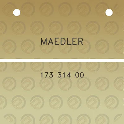 maedler-173-314-00