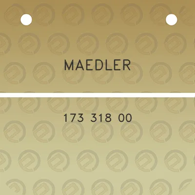 maedler-173-318-00