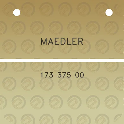 maedler-173-375-00