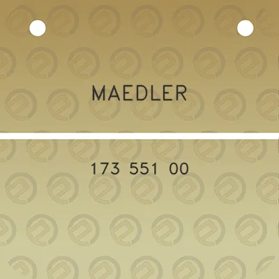 maedler-173-551-00