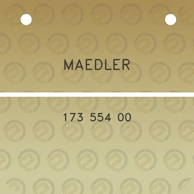 maedler-173-554-00