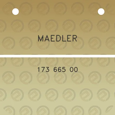 maedler-173-665-00