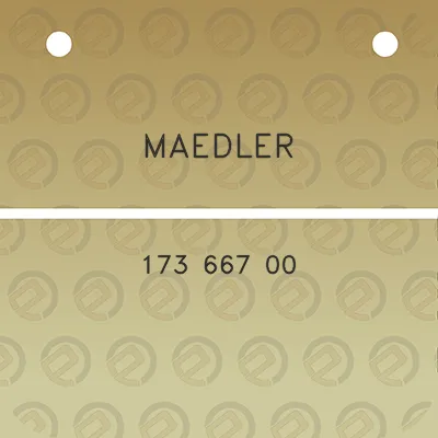 maedler-173-667-00