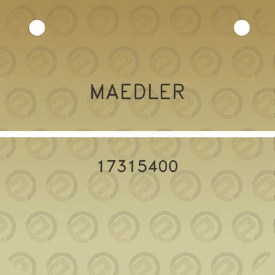 maedler-17315400