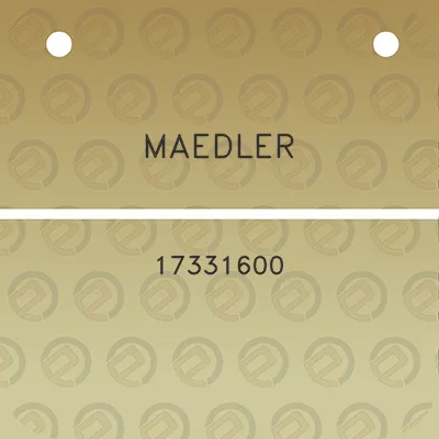 maedler-17331600