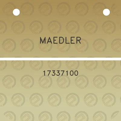 maedler-17337100