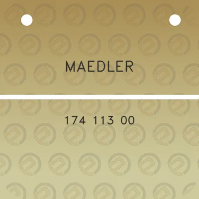 maedler-174-113-00