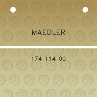 maedler-174-114-00