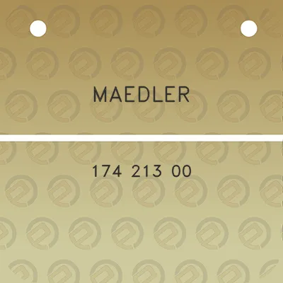 maedler-174-213-00