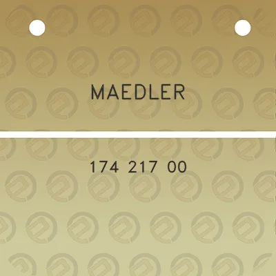 maedler-174-217-00