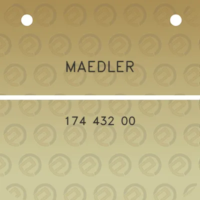 maedler-174-432-00