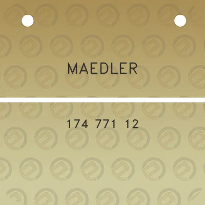 maedler-174-771-12