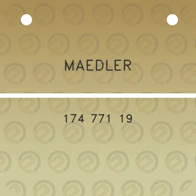 maedler-174-771-19