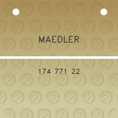 maedler-174-771-22