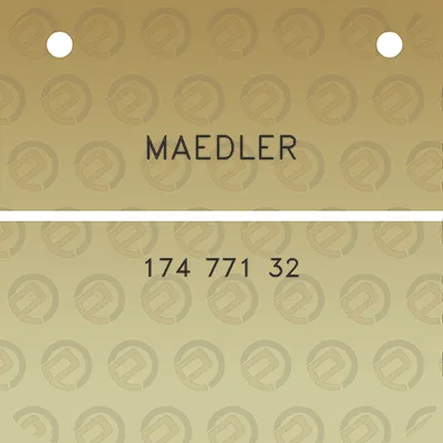 maedler-174-771-32