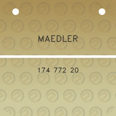 maedler-174-772-20