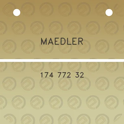 maedler-174-772-32