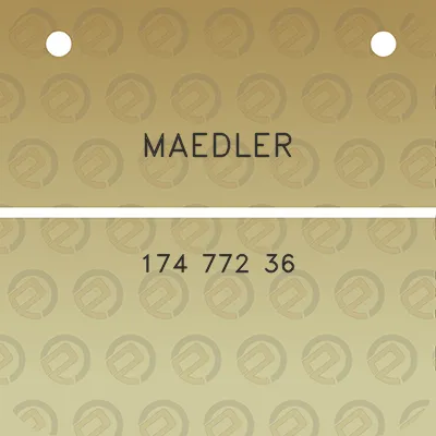 maedler-174-772-36